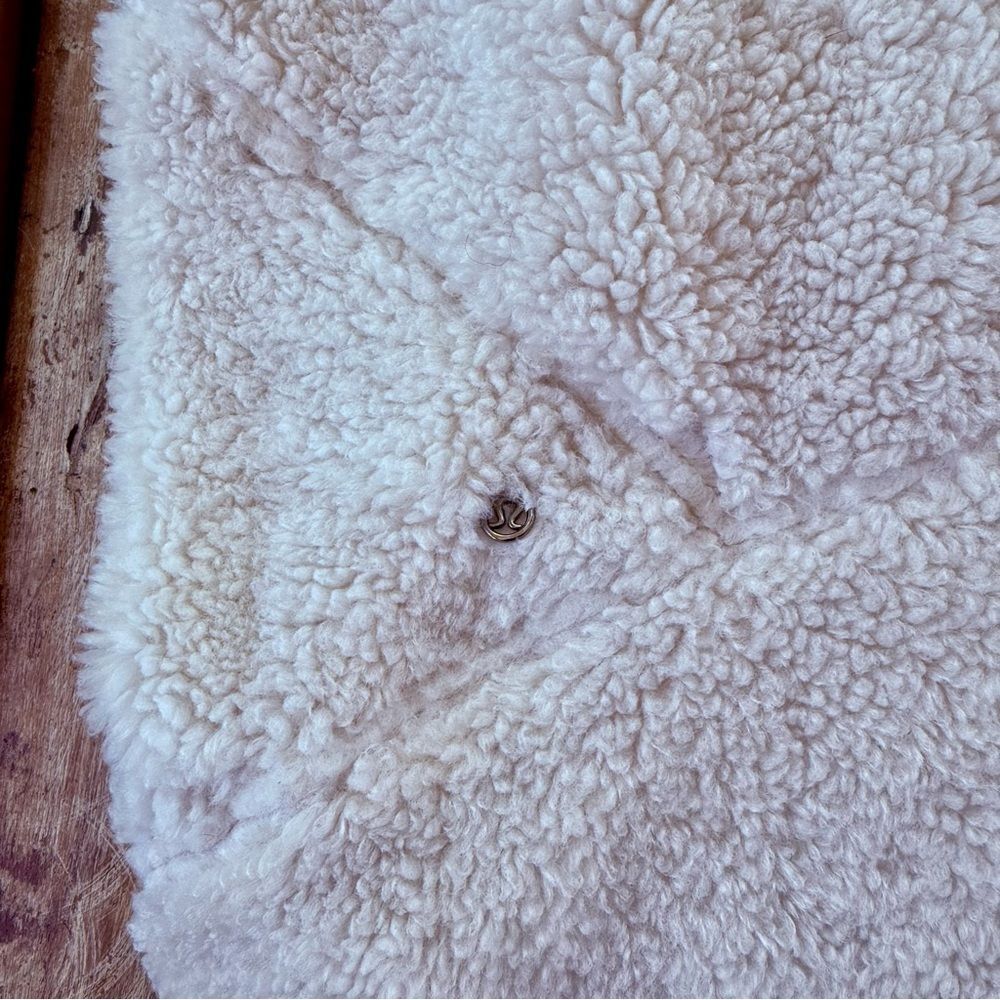 Lululemon texture fleece Sherpa Jacket - Picture 6 of 8